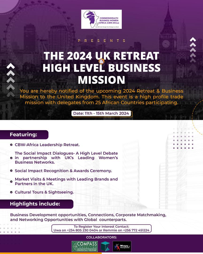2024 UK Retreat High Level Business Mission